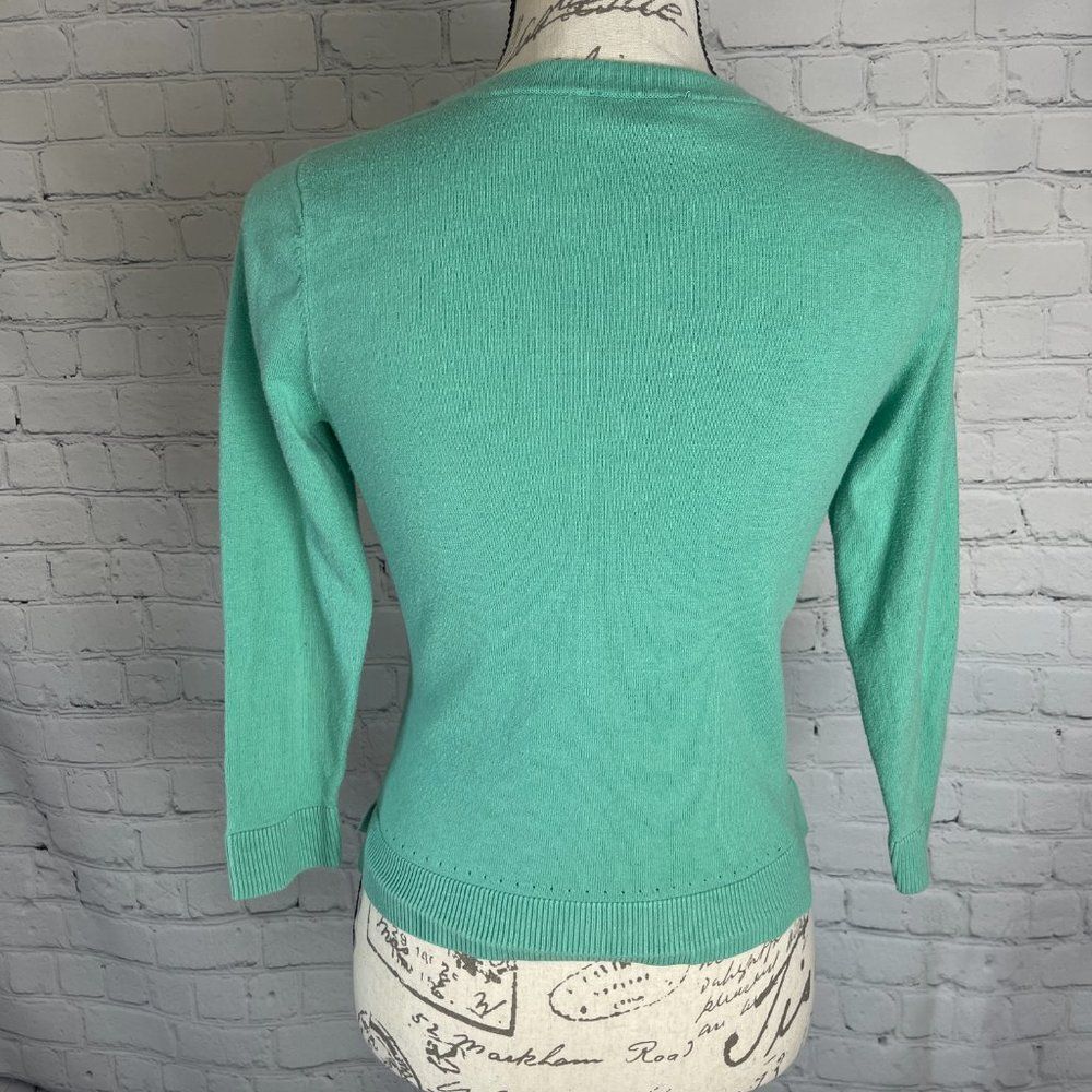 The Limited Sea Green Cardigan - Picture 4 of 8